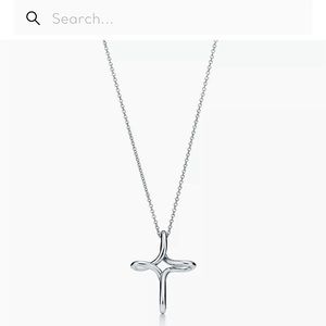 Tiffany Elsa Peretti™ Infinity Cross Pendant - Sterling
